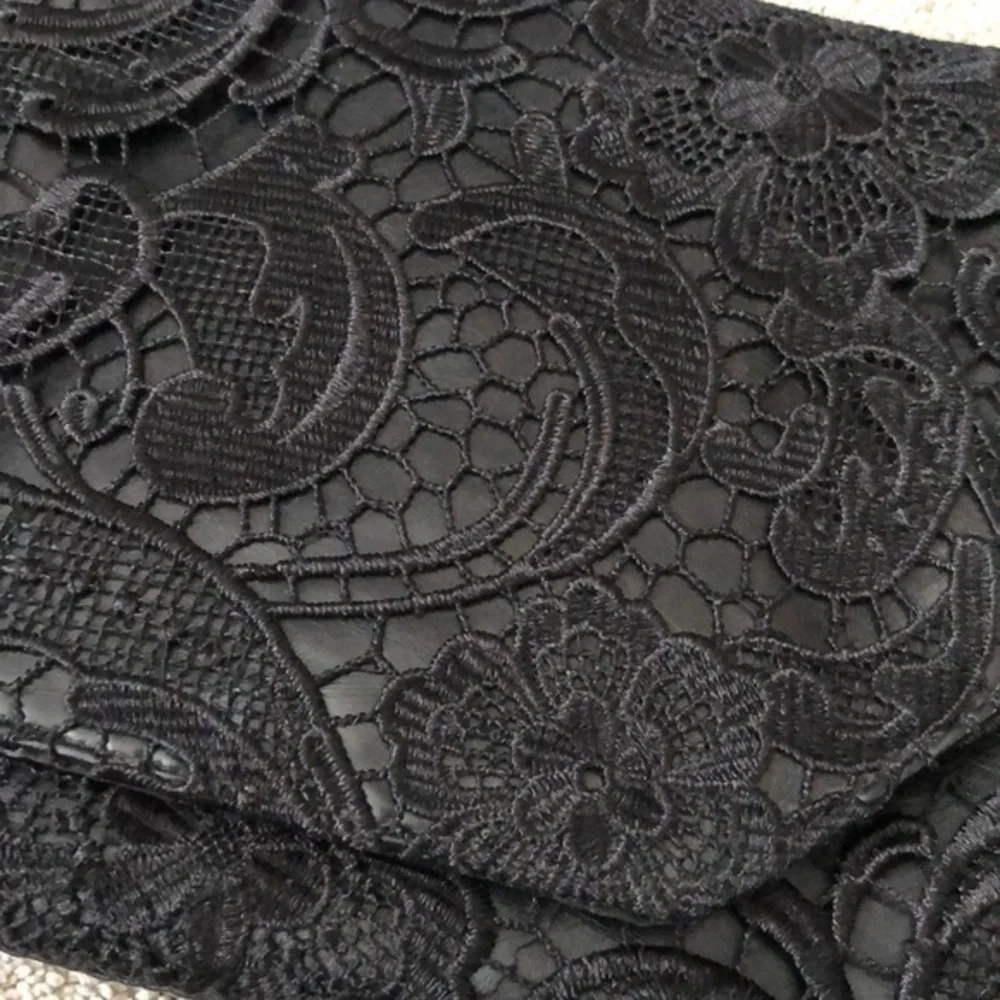 Jessica Simpson‎ Large Holiday Envelope Clutch Bag Black B